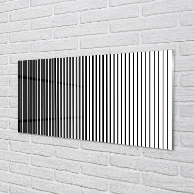 Panel Szklany Gradientowy Wzór Zebry