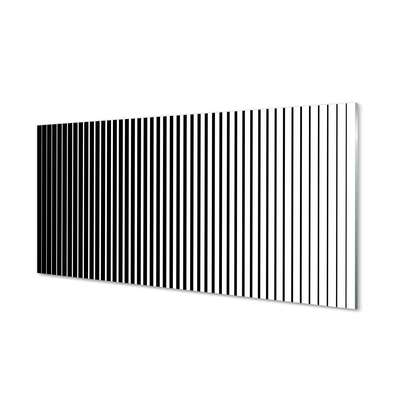 Panel Szklany Gradientowy Wzór Zebry