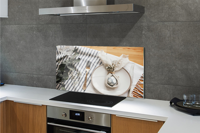 Panel nad Blat Kuchenny Wielkanocny Talerz Pełen Kwiatów