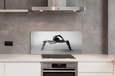 Panel szklany do Kuchni Piękno Kobiecej Sylwetki