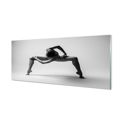 Panel szklany do Kuchni Piękno Kobiecej Sylwetki