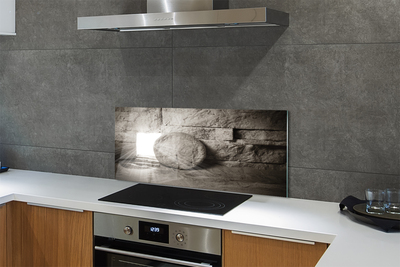 Szklany Panel Mistyczne Światło w Jaskini