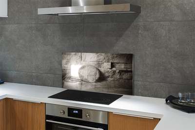 Szklany Panel Mistyczne Światło w Jaskini