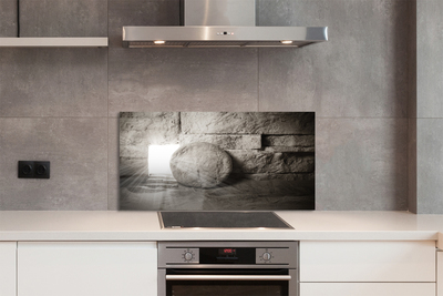 Szklany Panel Mistyczne Światło w Jaskini