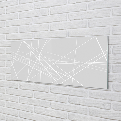 Panel Szklany Swobodne Linie Abstrakcyjne