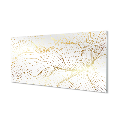 Szkło do Kuchni na Ścianę Marmur w Stylu Vintage