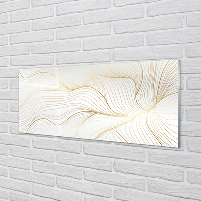 Szkło do Kuchni na Ścianę Marmur w Stylu Vintage