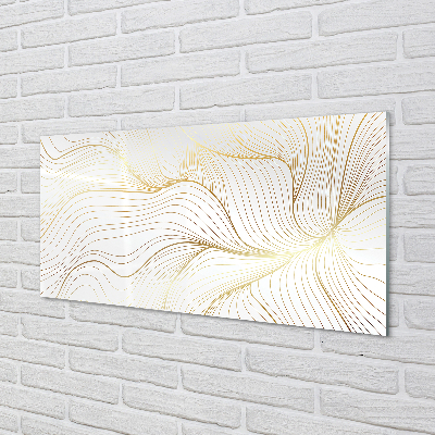 Szkło do Kuchni na Ścianę Marmur w Stylu Vintage