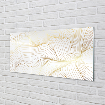 Szkło do Kuchni na Ścianę Marmur w Stylu Vintage