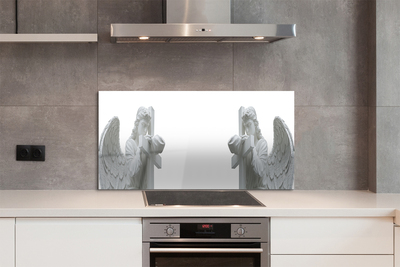 Szklany Panel Modlitwa Niebiańskich Aniołów