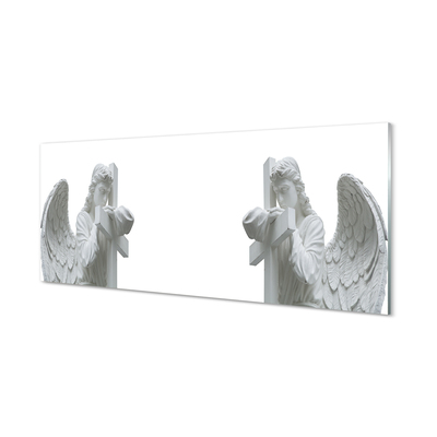 Szklany Panel Modlitwa anioły