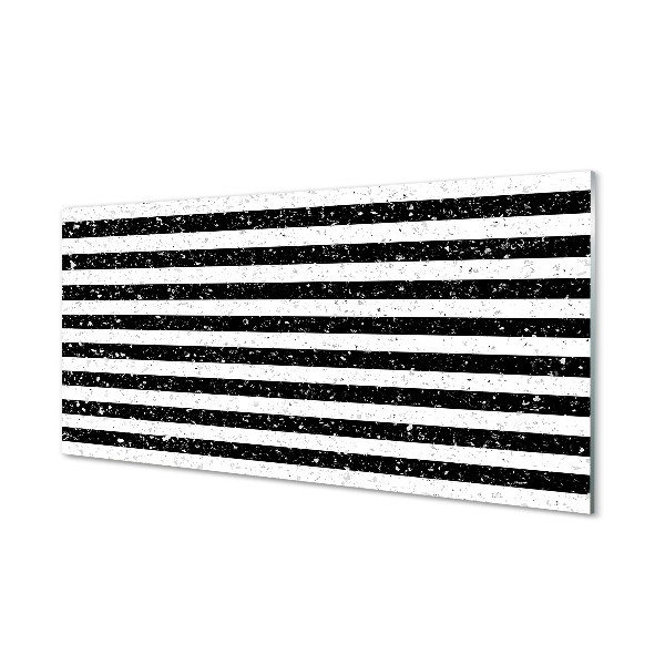 Panel Szklany Plamy paski zebra