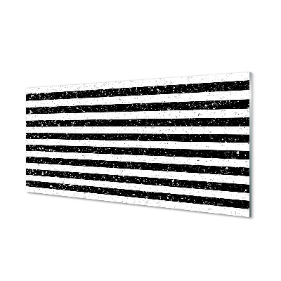 Panel Szklany Plamy paski zebra