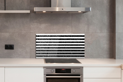 Panel Szklany Hybryda: Plamy i Zebra