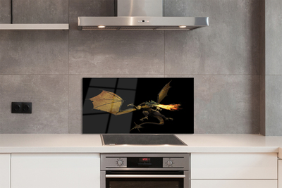 Panel Kuchenny Szklany Atak Ziejącego Smoka