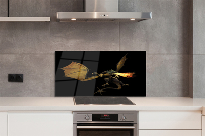 Panel Kuchenny Szklany Atak Ziejącego Smoka