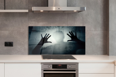 Panel szklany do Kuchni Złowrogi Cień Postaci
