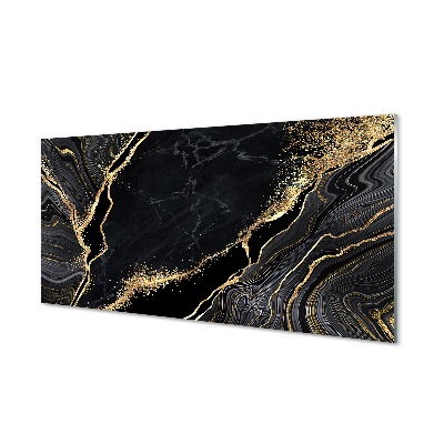 Szklany Panel Kamień marmur abstrakcja