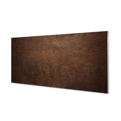 Szklany Panel Detal Drewnianej Struktury