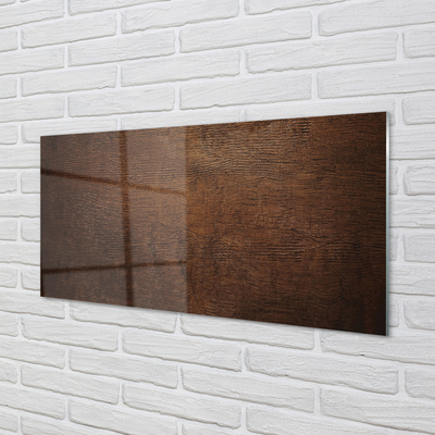 Szklany Panel Detal Drewnianej Struktury