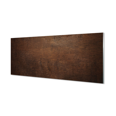 Szklany Panel Detal Drewnianej Struktury