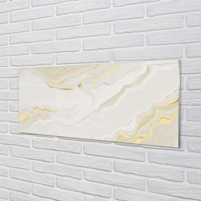 Szkło do Kuchni na Ścianę Marmurowe Odcienie i Plamy