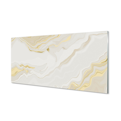 Szkło do Kuchni na Ścianę Marmurowe Odcienie i Plamy