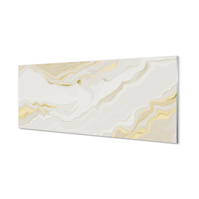 Szkło do Kuchni na Ścianę Marmurowe Odcienie i Plamy