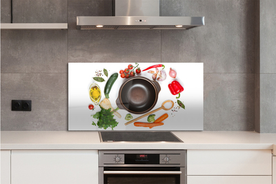 Panel nad Blat Kuchenny Pomidorki na Drewnianej Łyżce