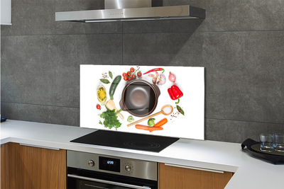 Panel nad Blat Kuchenny Pomidorki na Drewnianej Łyżce