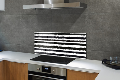 Panel Szklany Dziki Wzór Zebry