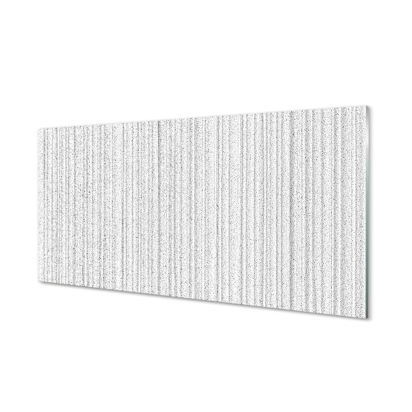 Panel szklany do Kuchni Szare Paski w Stylu Grunge