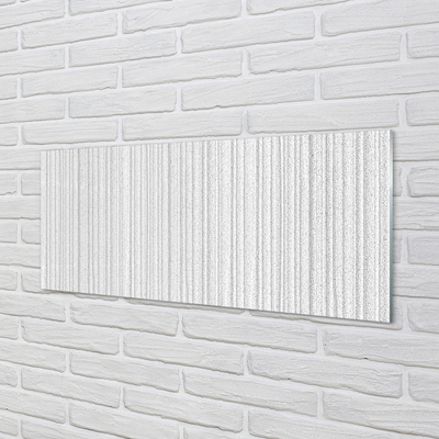 Panel szklany do Kuchni Szare Paski w Stylu Grunge