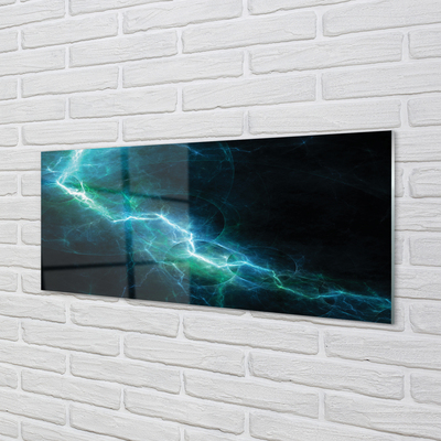 Panel szklany do Kuchni Elektryzująca Głębia Fraktali