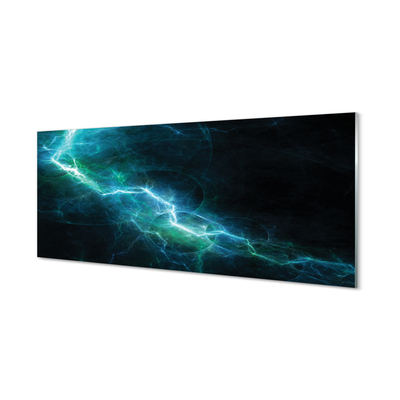 Panel szklany do Kuchni Elektryzująca Głębia Fraktali