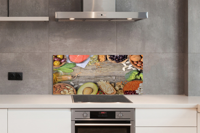 Panel nad Blat Kuchenny Zdrowa Kompozycja Warzywna