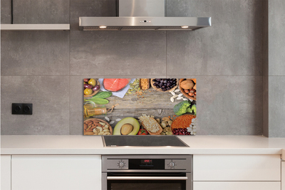 Panel nad Blat Kuchenny Zdrowa Kompozycja Warzywna