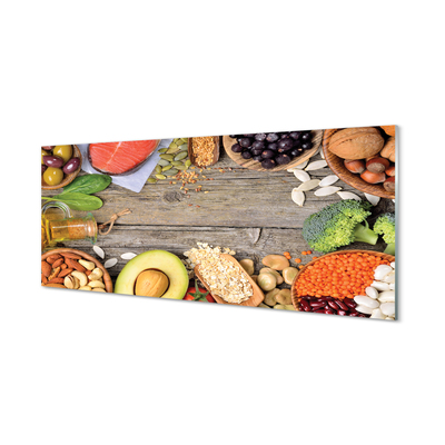 Panel nad Blat Kuchenny Zdrowa Kompozycja Warzywna