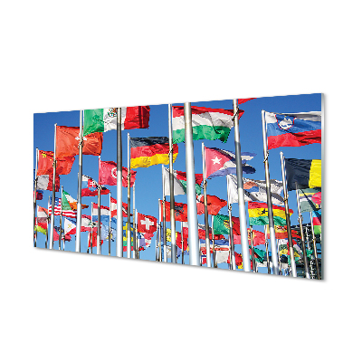Szklany Panel Flaga