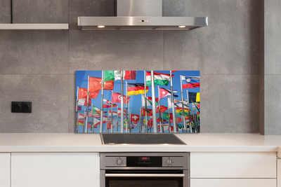 Szklany Panel Flaga Narodowa