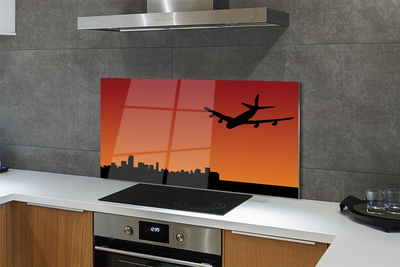 Panel nad Blat Kuchenny Samolot na tle Nieba