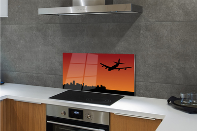 Panel nad Blat Kuchenny Samolot na tle Nieba