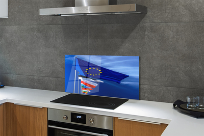 Szklany Panel Różnorodne Barwy Narodowe