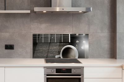 Szklany Panel Melodia i Aromat Kawy