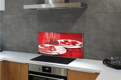 Panel nad Blat Kuchenny Róża, Serca i Kieliszki