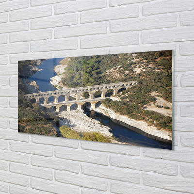 Panel Szklany Rzym Akwedukty rzeka