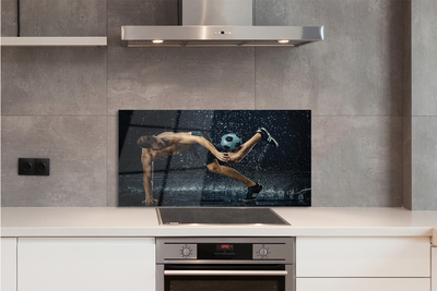 Szklany Panel Pasja Gry w Deszczu