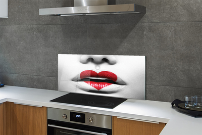 Panel nad Blat Kuchenny Usta w Kształcie Serca