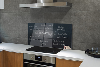 Szklany Panel Tablica z Motywacją