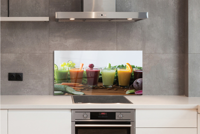 Szklany Panel Warzywno-Owocowe Smoothie